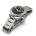 Khaki Navy Silver/SS Black Dial