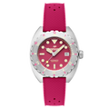 Amalfi Automatic Red / Red Silicone | Red Dial