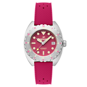Amalfi Automatic Red / Red Silicone | Red Dial