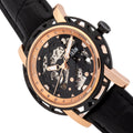 Stavros Rose Gold/Black | Black Dial