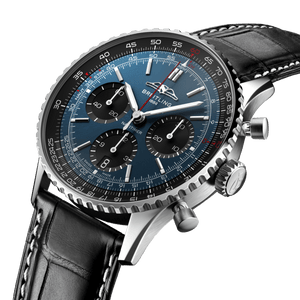 Navitimer B01 Chronograph 41 Black and Blue | Blue / Black Dial