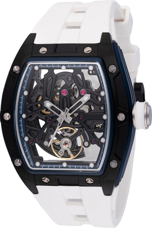 S1 Rally 44mm / Black / White Black Dial