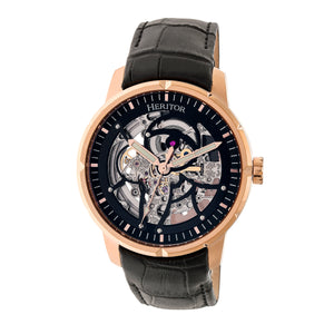 Ryder Black/Rose Gold Black Dial