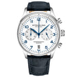 Monaco 4012 Blue/Leather | White Dial