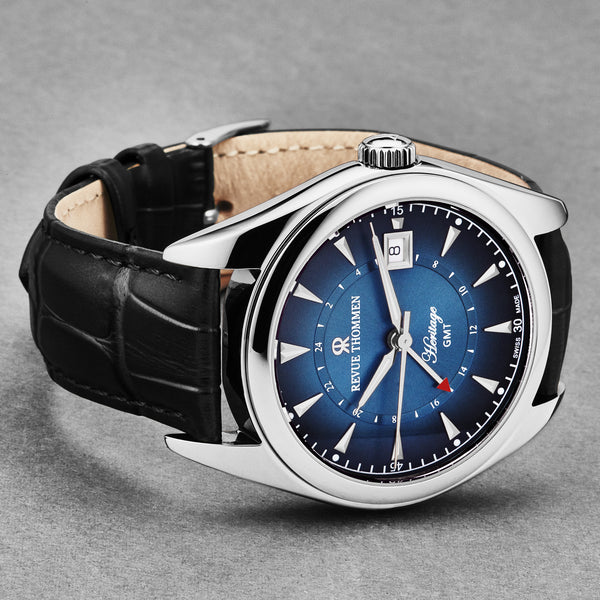 Heritage 21010.2435 / Blue | Blue Dial