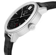 Rovescio Swiss Multifunction Big Date Silver/Black,Black band | Black Dial