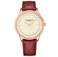 Symphony Red Leather | Ivory Dial