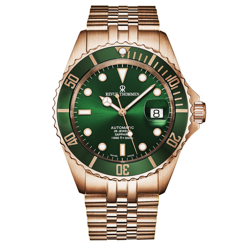 Diver 17571.2264 / Green | Green Dial