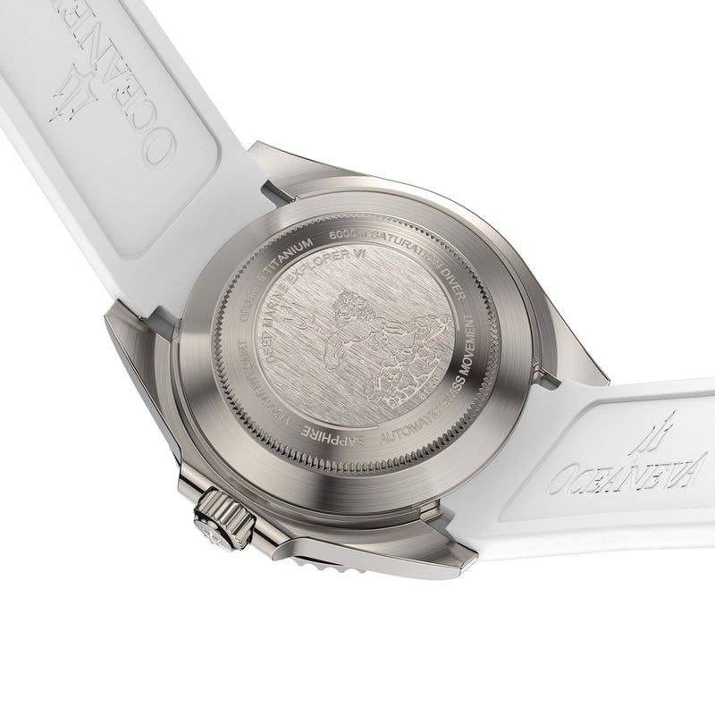 Deep Marine Explorer VI 6000m Grade 5 Titanium 6000m/WhiteDial | White Dial