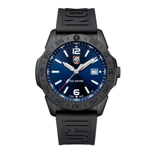 Pacific Diver Blue / Black Rubber Blue Dial