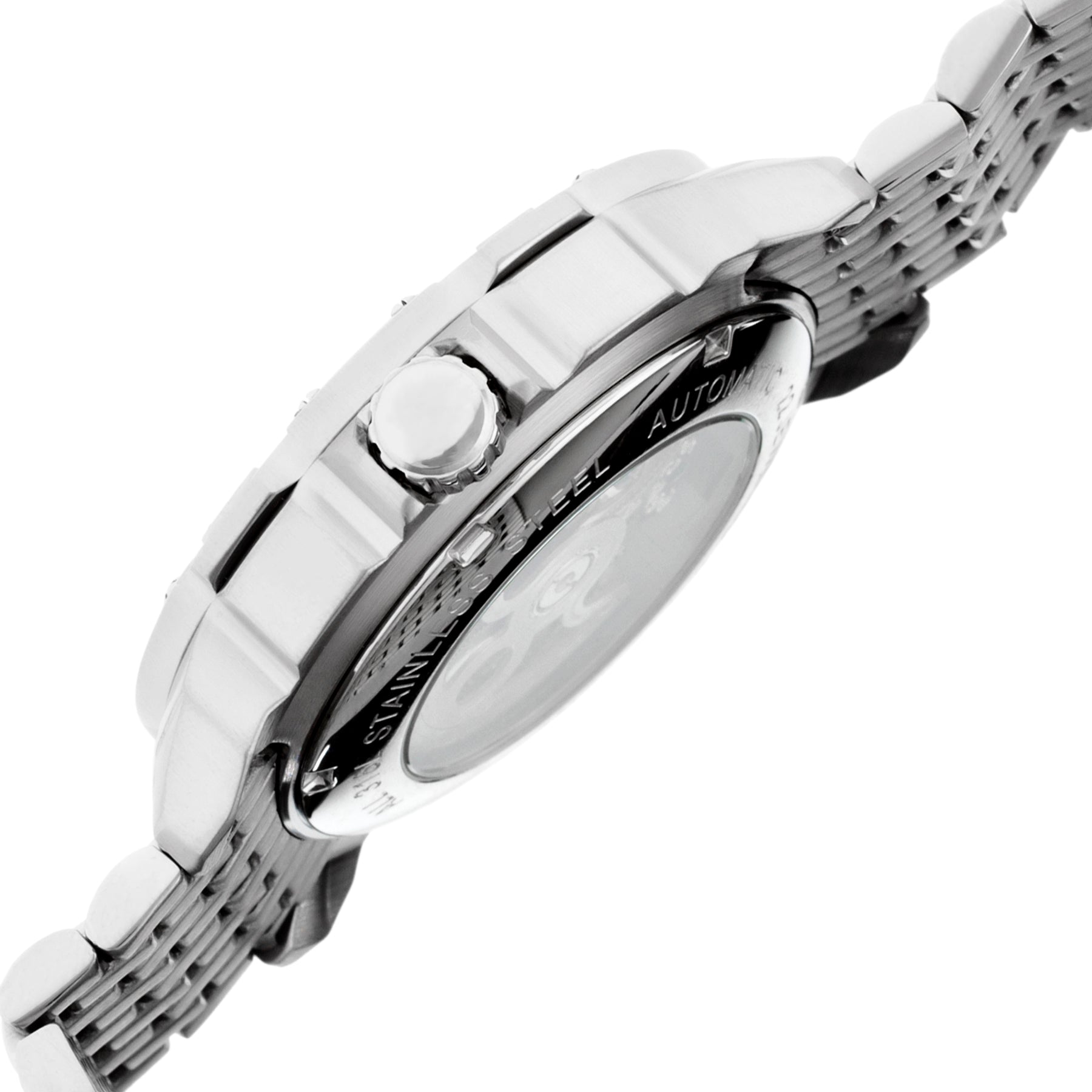 Conrad Stainless Steel Silver | White Dial