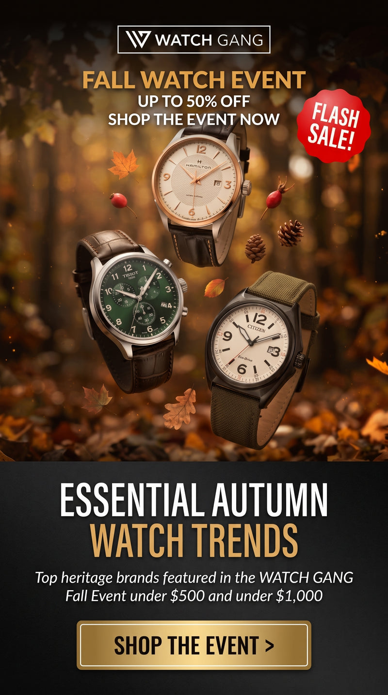 Fall Watch SALES EVENT
