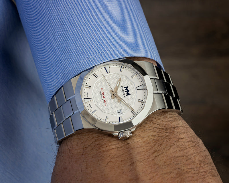 Evolution | White Dial