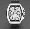 Vanguard Racing 45CCWHTBLK / White | White Dial