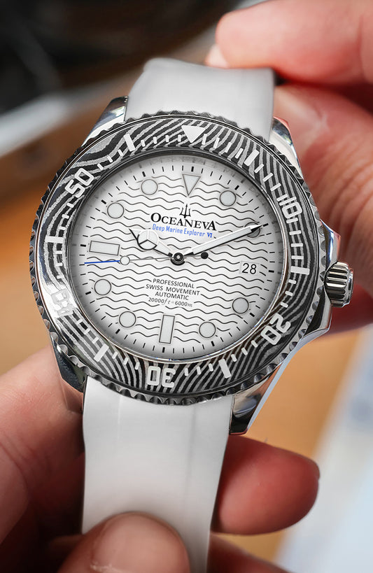 Deep Marine Explorer VI 6000m Grade 5 Titanium 6000m/WhiteDial | White Dial