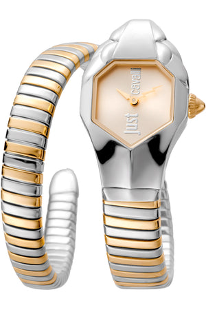 Snake 22mm / Champagne / Silver and Gold | Champagne Dial