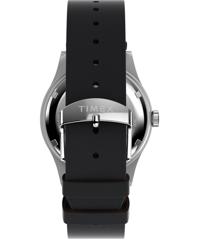 WATERBURY Black / Stainless Steel | Black Dial