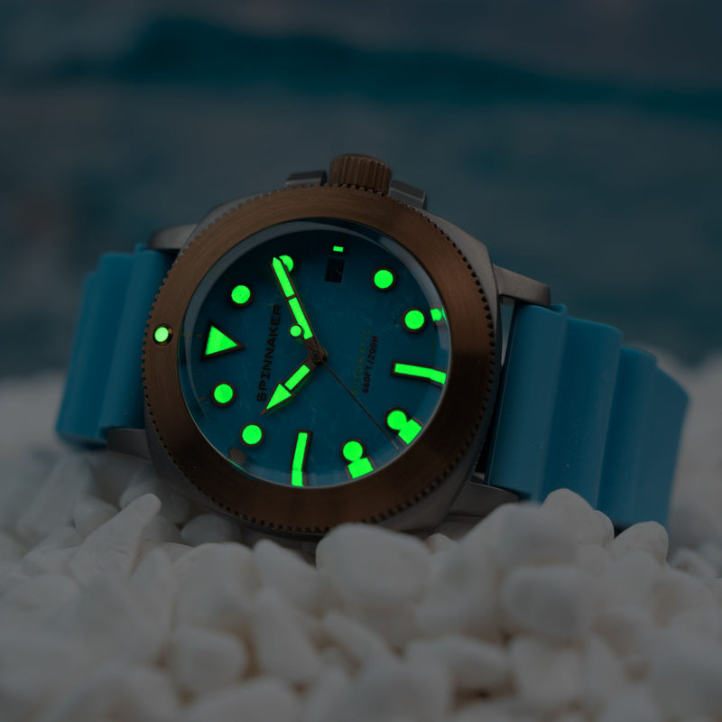 Hull Titanium Bronze Blue / Blue | Blue Dial