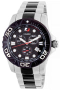 Akron Black-Two Tone Chronograph | Black Dial