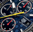 TAG HEUER FORMULA 1 CHRONOGRAH X ORACLE RED BULL RACING 44M, TITANIUM CASE, BLUE RUBBER STRAP, BLUE Red Bull Racing | Blue Dial