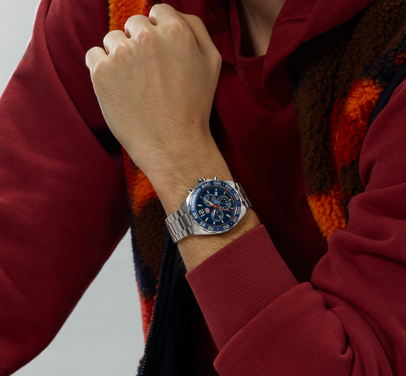 Formula 1 Quartz Blue Dial, Blue Bezel, Chronograph | Blue Dial