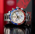 Accelero Rainbow Chronograph White/Stainless Steel | White Dial