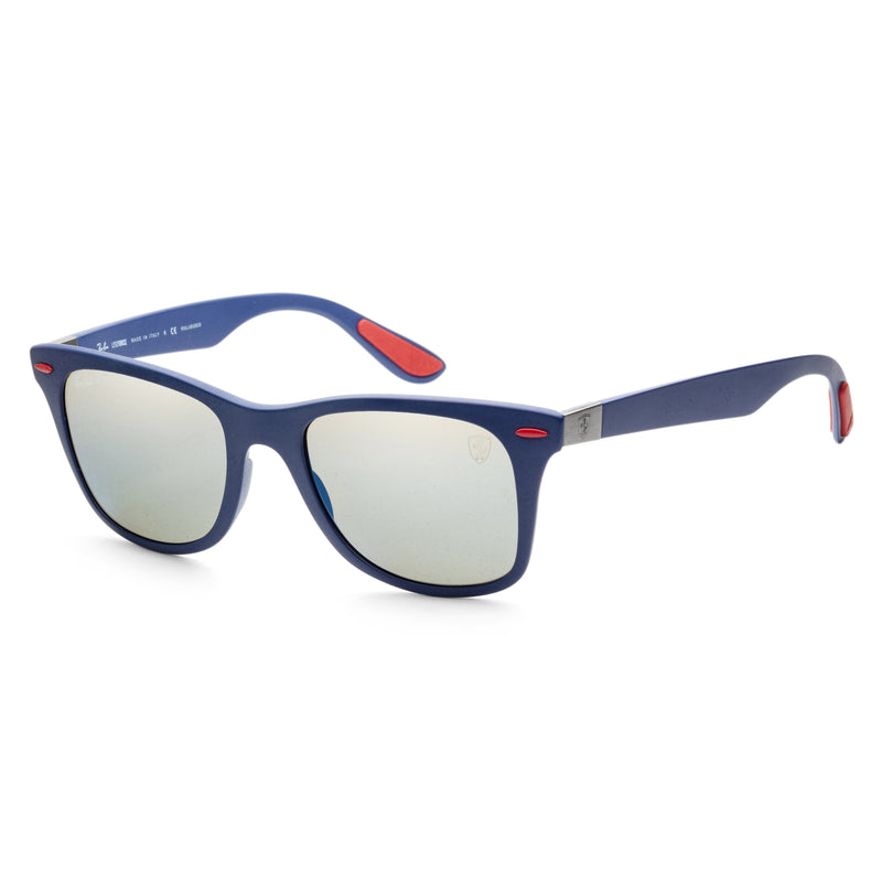 Scuderia Ferrari Matte Blue Frame, Grey Mir Blue Polar Lens |  Dial