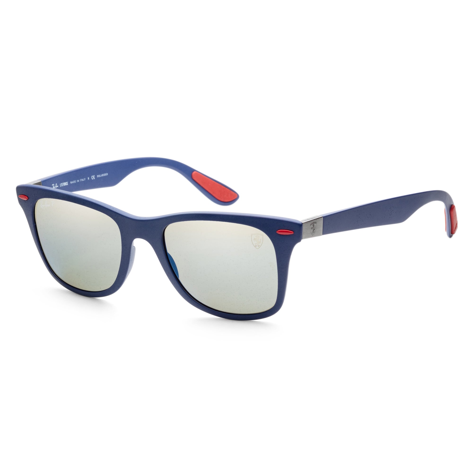 Scuderia Ferrari Matte Blue Frame, Grey Mir Blue Polar Lens |  Dial