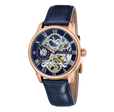Thomas Earnshaw Longitude Automatic Skeleton Blue / Leather | Blue Dial