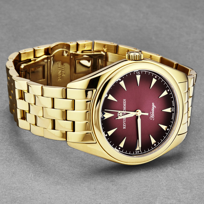Heritage 21010.2116 / Burgundy | Red Dial