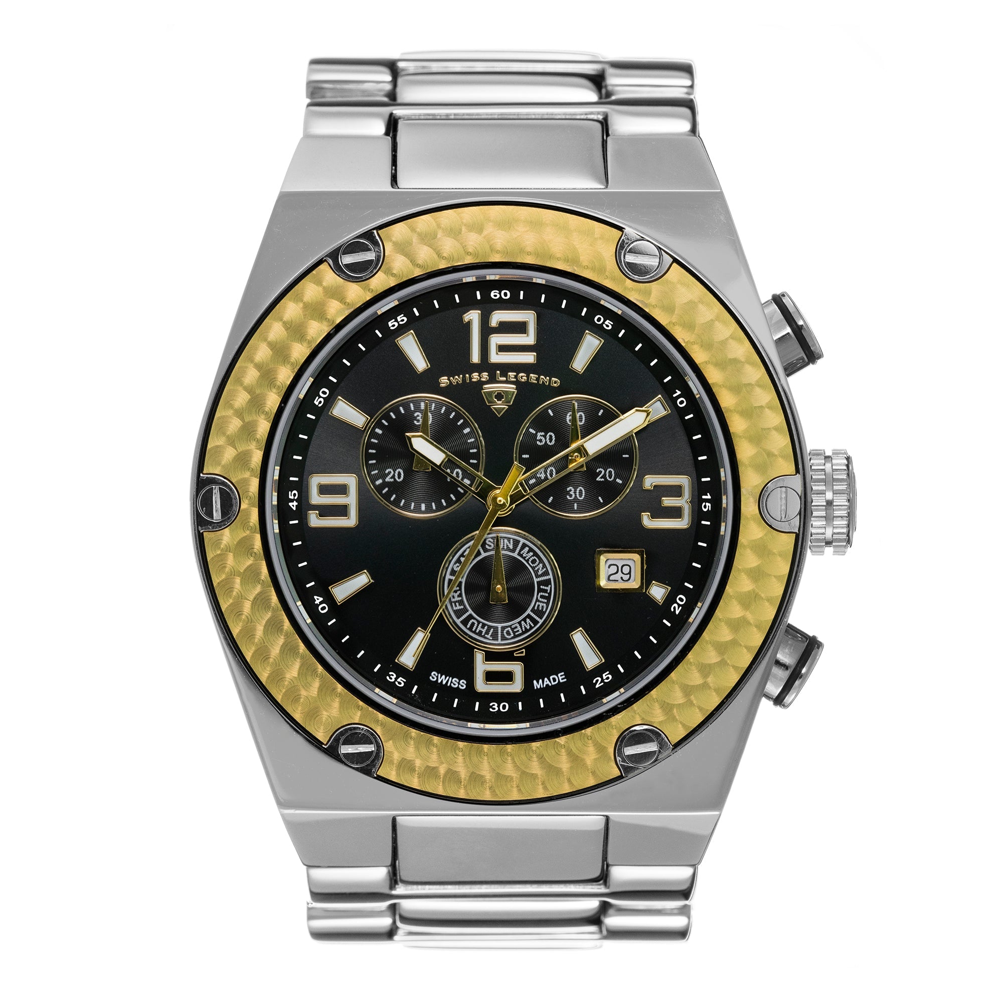 Throttle Chronograph Black / Stainless Steel | Black Dial – Watch Gang