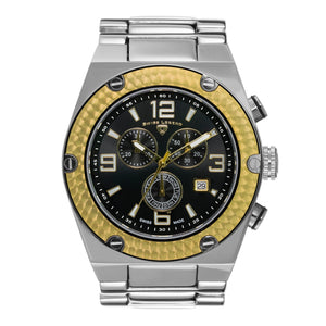 Throttle Chronograph Black / Stainless Steel | Black Dial