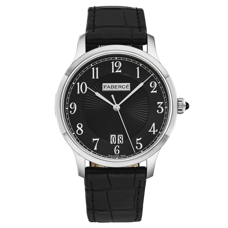 Agathon FAB-206 / Black | Black Dial