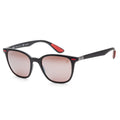 Scuderia Ferrari Matte Black Frame, Purple Mir Silver Polar Lens |  Dial