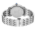 Marsala GV2 Women's Diamond Swiss Quartz Watch, White MOP dial, 8 Diamonds, SS Bracelet | White Dial