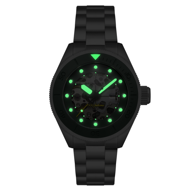 Piccard Skeleton Automatic Green/Stainless Steel | Green Dial