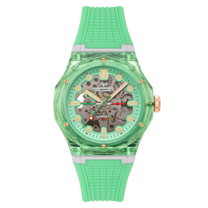 Ravello Automatic Green / Silicone | Green Dial