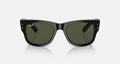 MEGA WAYFARER UNISEX Evo / Mega Wayfarer / Blk / Green |  Dial