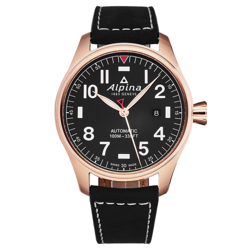 Startimer Pilot AL525NN4S4 / Black | Black Dial