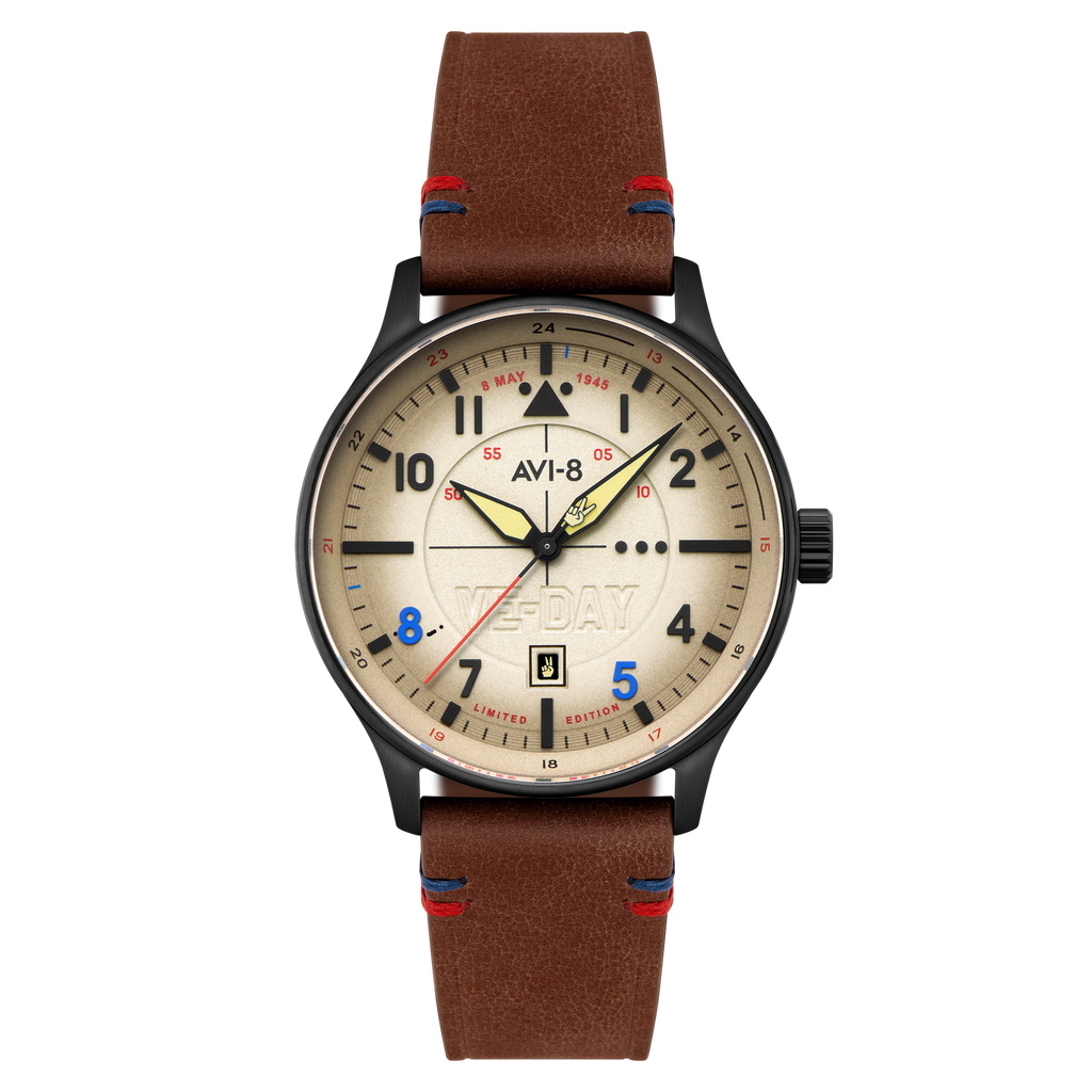 Hawker Hurricane Kent Automatic VE-Day 80th Limited Edition Cream
