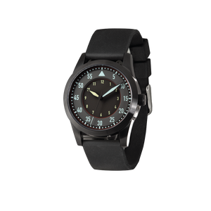 FLIEGER BLACKOUT SPORT 39MM | Black and Grey Dial