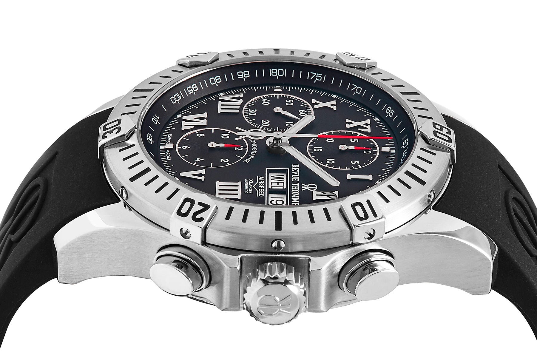 Air speed 16071.6837 / Black | Black Dial