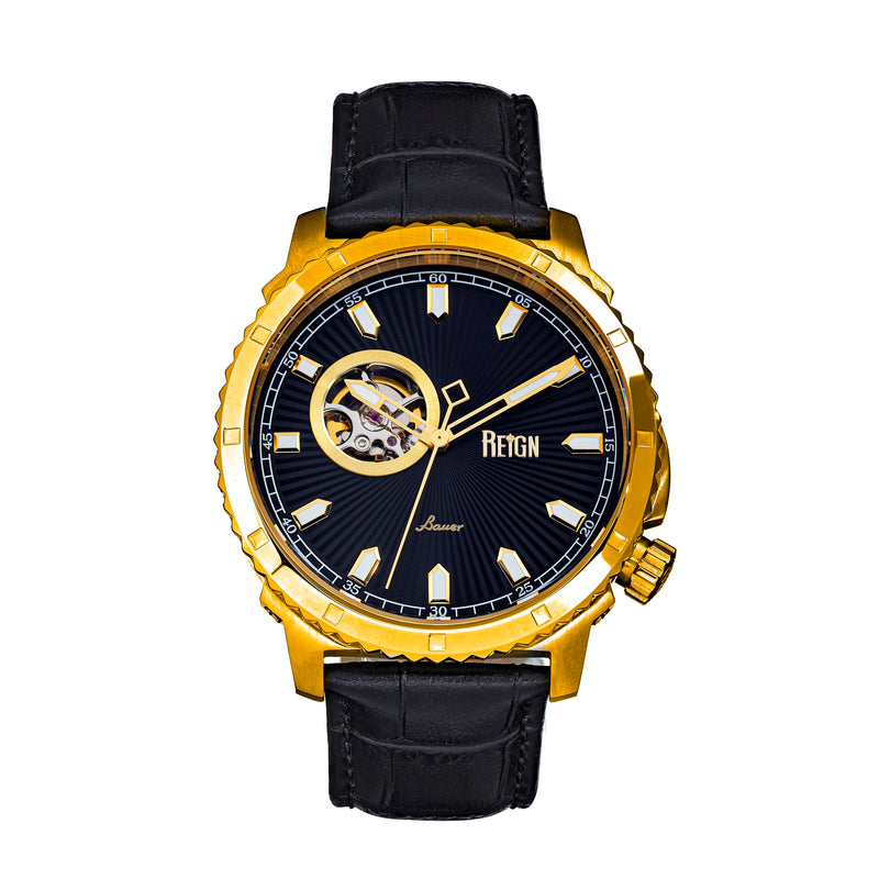 Bauer Gold/Black | Black Dial