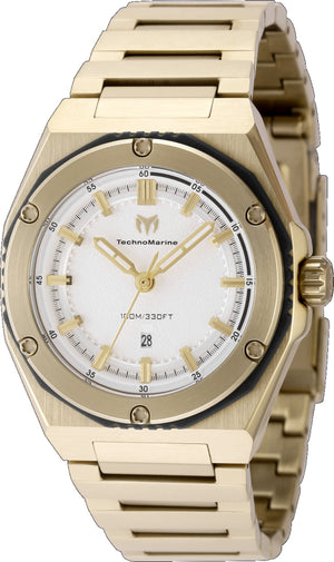 Coral Legacy 36mm / Silver / Gold Silver Dial
