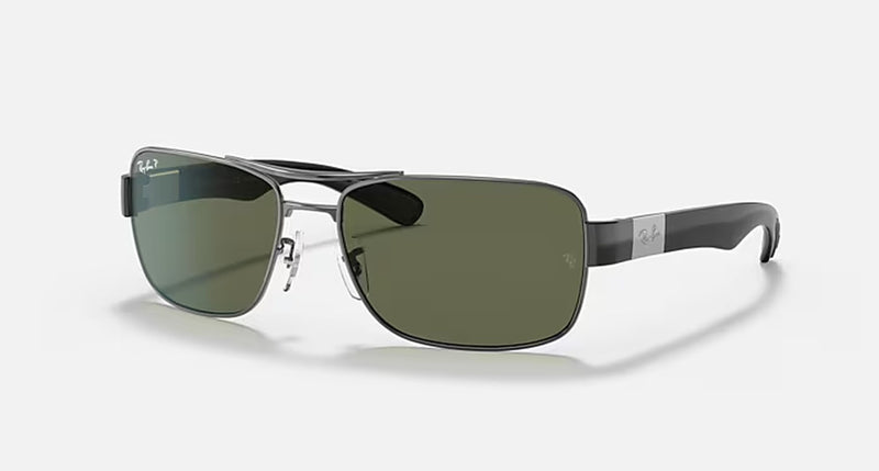 RB3522 MENS / GUNMETAL-GREEN