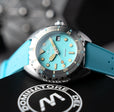 Amalfi Automatic Blue / Blue Silicone | Blue Dial