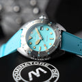 Amalfi Automatic Blue / Blue Silicone | Blue Dial