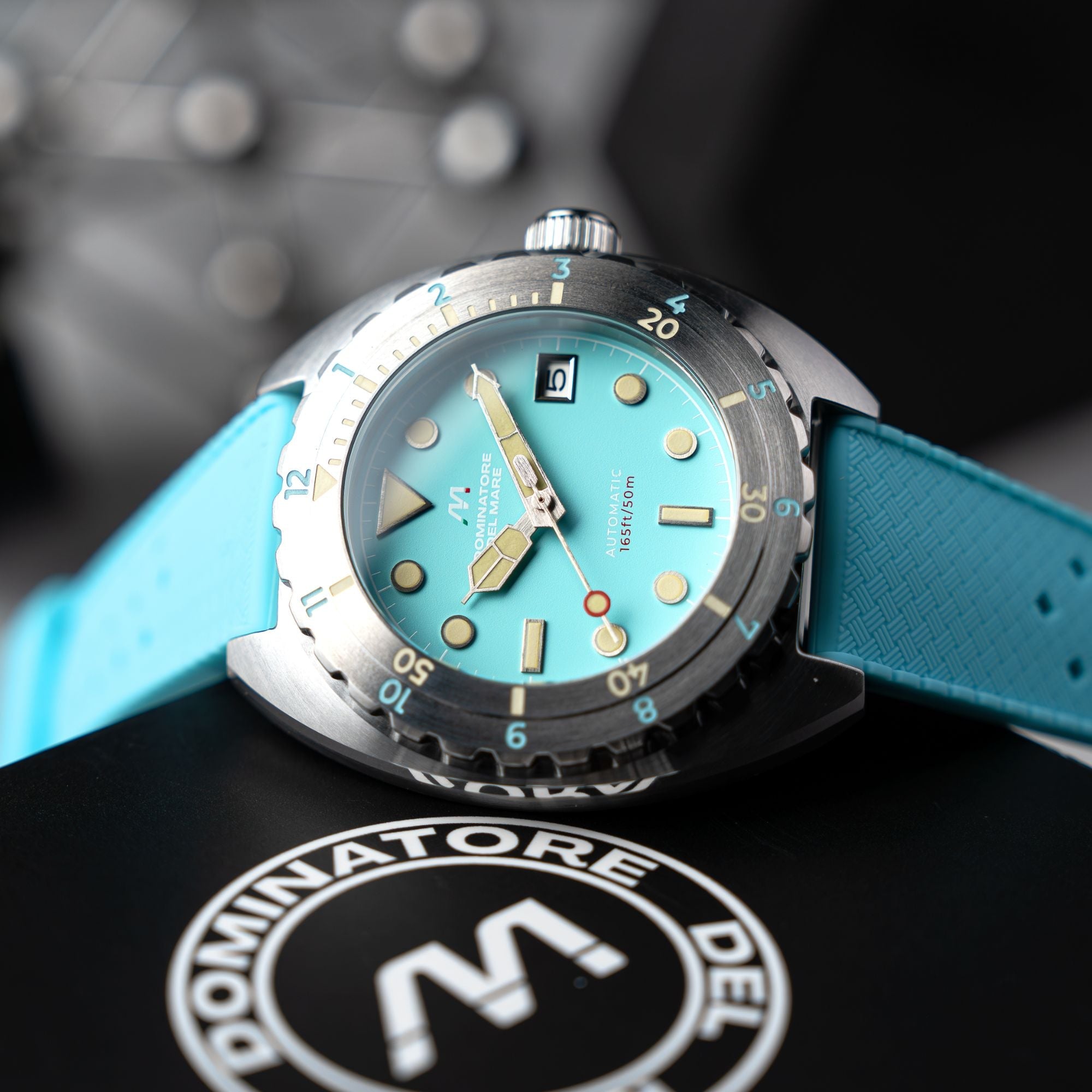 Amalfi Automatic Blue / Blue Silicone | Blue Dial
