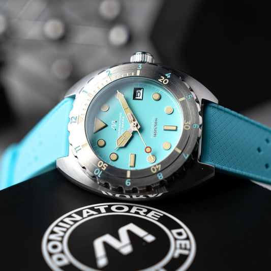 Amalfi Automatic Blue / Blue Silicone | Blue Dial
