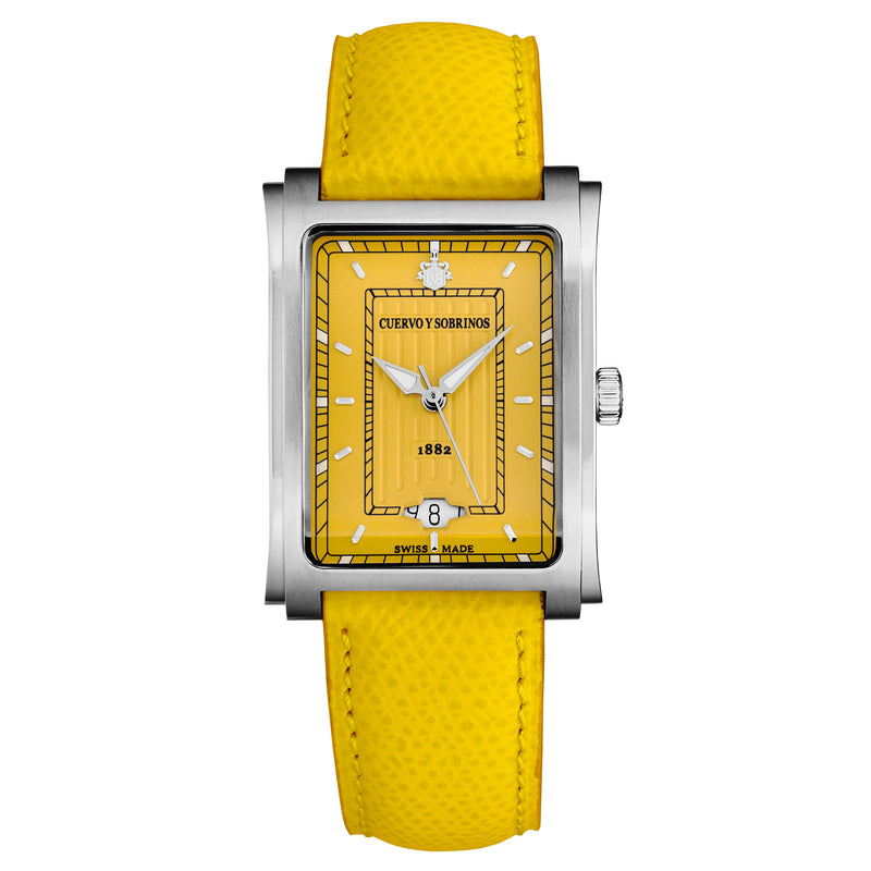 Prominente 1015.1YE / Yellow | Yellow Dial